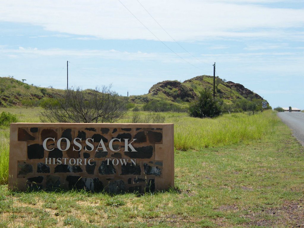 Welcome Sign - Cossack