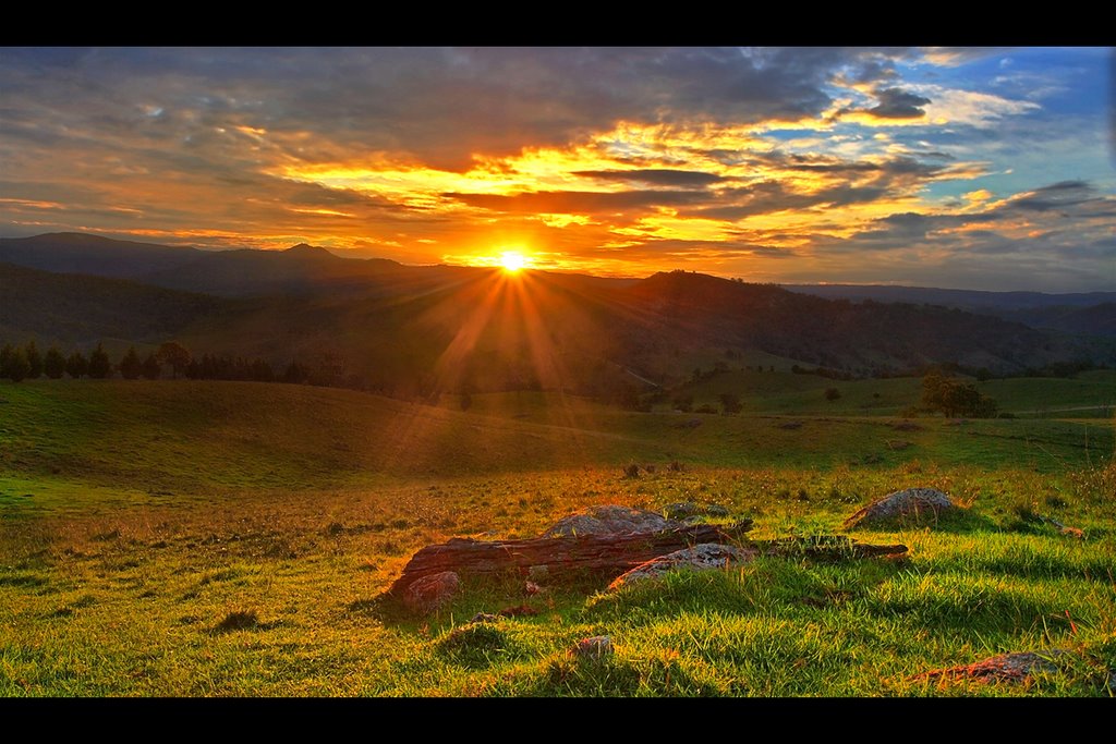 Megalong Valley Sunset