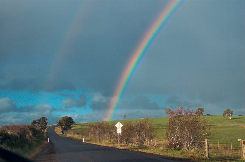 Rainbow on Saundridge Road near Cressy