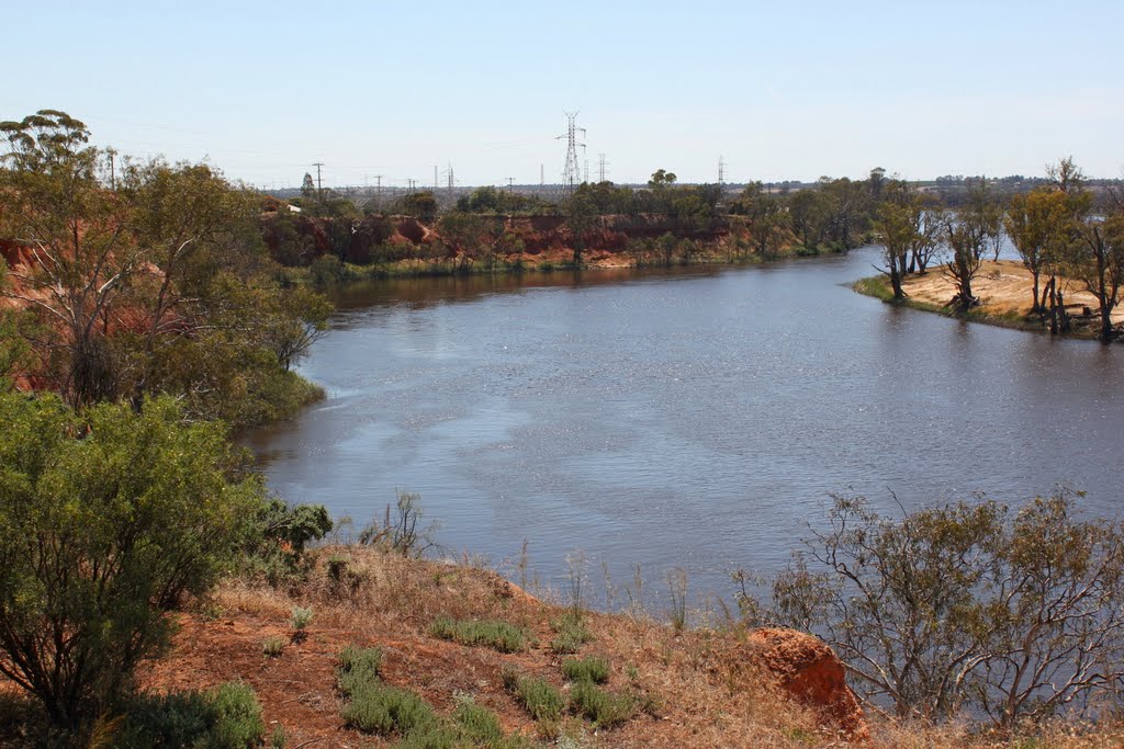 View of River Murray at Red Cliffs