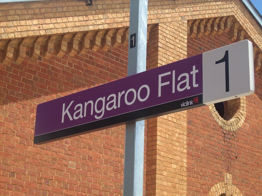 Kangaroo Flat Railway Station Platform 1