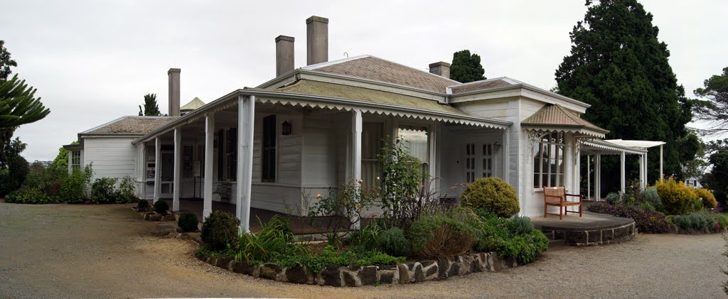 Heritage Heights House (2011). This unique German prefabricated house was built in 1855. It underwent extensive alterations in the 1930s