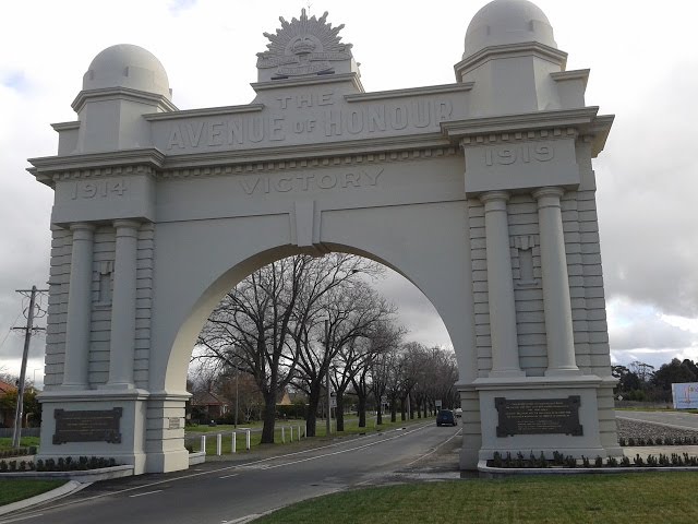 Ballarat Memorial arch